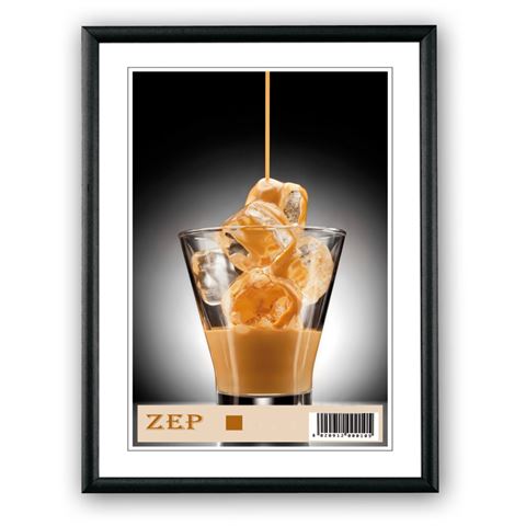 Zep Fotolijst AL1B2 Aluminium Black 13x18 cm