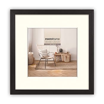 Zep Fotolijst V4530B Malmo Black 20x20 / 30x30 cm