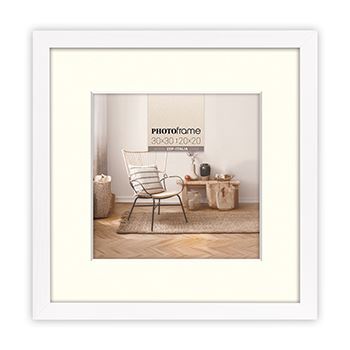 Zep Fotolijst V4530W Malmo White 20x20 / 30x30 cm