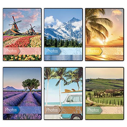 Zep Insteekalbum Set 36x MV5740 Viaggio voor 40 Foto s 13x19 cm