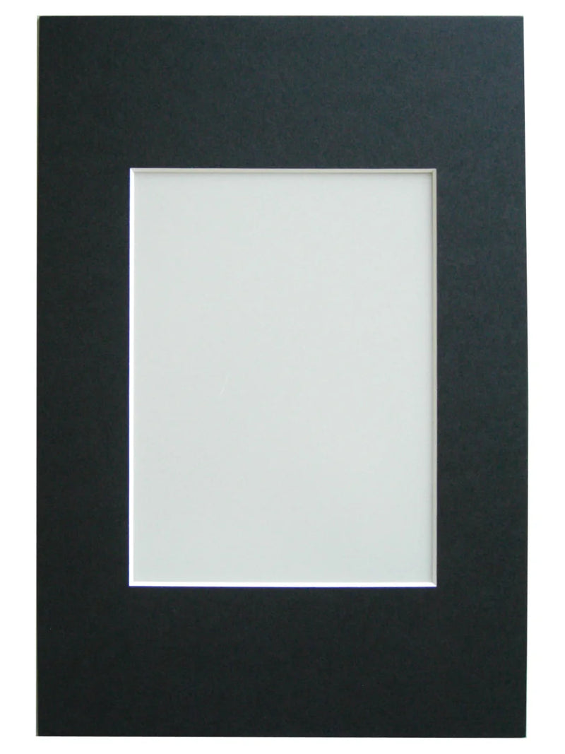 Formaat 24x30 met uitsnede 15x20 zwart